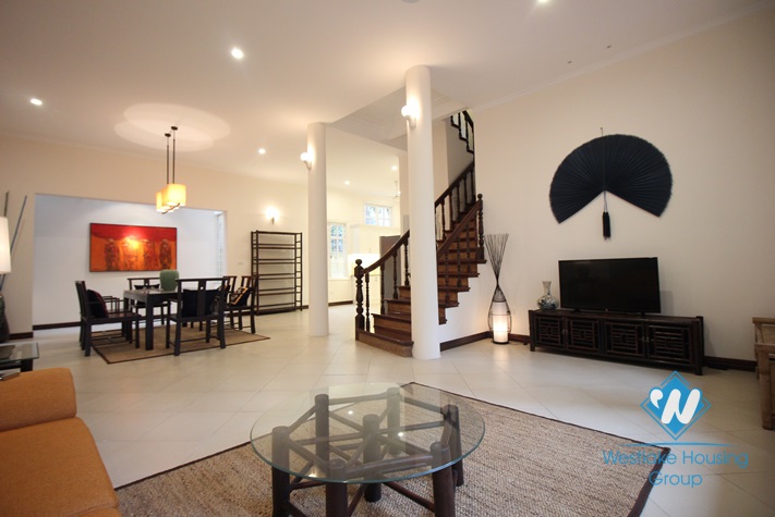 Lovely villa for rent on To Ngoc Van, Tay Ho, Hanoi City